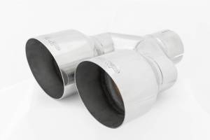 MBRP Exhaust - MBRP Exhaust 2.5" Inlet4.0" OD Dual OutT304 Stainless Steel. - T5177 - Image 2