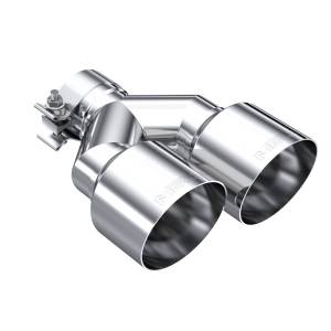 MBRP Exhaust 2.5" Inlet Exhaust Tip. T304 Stainless Steel. - T5178