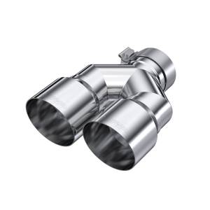 MBRP Exhaust - MBRP Exhaust Tip4in. OD Dual Out3in. IDSingle WallT304 - T5182 - Image 1