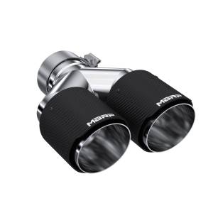 MBRP Exhaust Tip4in. O.D Out3in. IDDual WallCF T304 - T5183CF