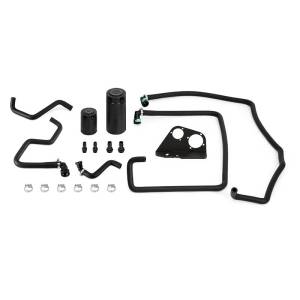 Mishimoto Ford F-150 3.5L EcoBoost Baffled Oil Catch Can Kit, 2017-2021 - MMBCC-F35T-17SBE