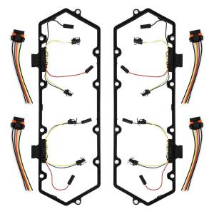 Mishimoto Glow Plug Harness - Valve Cover Gasket Set, fits Ford Powerstroke 7.3L 1994-1997 - MMGH-F2D-94