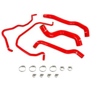 Mishimoto Mishimoto Silicone Radiator Hose Kit, Fits Chevy/GMC 1500 5.3L/6.2L 2019+, Red - MMHOSE-T1-19RD