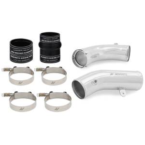 Mishimoto Cold-Side Intercooler Pipe and Boot Kit, fits 6.6L Duramax L5P '17-'19, Polished - MMICP-DMAX-17CP
