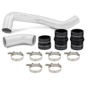 Mishimoto Hot-Side Intercooler Pipe and Boot Kit, fits 6.6L Duramax L5P '17-'19, Polished - MMICP-DMAX-17HP