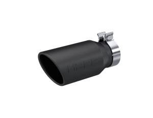 MBRP Exhaust - MBRP Exhaust 4.5in. OD3.2in. inlet10in. in lengthBLK. - T5196BLK - Image 1