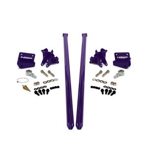 HSP Diesel 2011-2019 Chevrolet / GMC 70 inch Bolt On Traction Bars 4 inch Axle Diameter Illusion Purple - 535-2-HSP-CP