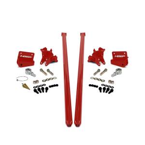 HSP Diesel - HSP Diesel 2011-2019 Chevrolet / GMC 70 inch Bolt On Traction Bars 4 inch Axle Diameter Flag Red - 535-2-HSP-BR - Image 1