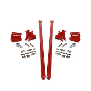 HSP Diesel 2001-2010 Chevrolet / GMC 75 inch Bolt On Traction Bars 3.5 inch Axle Diameter Flag Red - 035-3-HSP-BR
