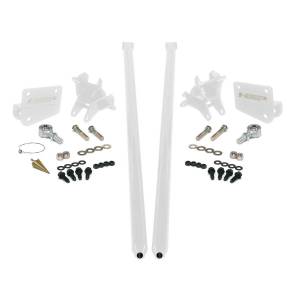 HSP Diesel HSP Traction Bars For 2011-2017 Ford Powerstroke 6.7 Liter F350 DRW Crew Cab Long Bed-Polar White - P-435-2-4-HSP-W