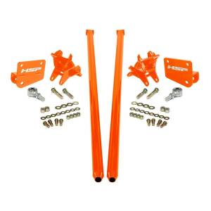 HSP Diesel HSP Traction Bars For 2011-2017 Ford Powerstroke 6.7 Liter F250 F350 SRW Crew Cab Long Bed-M&M Orange - P-435-1-4-HSP-O