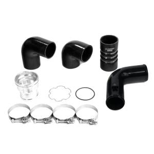 HSP Diesel HSP Replacement Cold Side Tube For 2011-2022 Ford Powerstroke F250/350 6.7 Liter-Silk Stain Black - P-405-HSP-SB