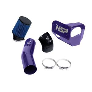 HSP Diesel HSP Cold Air Intake For 2020-2022 Ford Powerstroke F250/350 6.7 Liter-Illusion Purple - P-402-3-HSP-CP