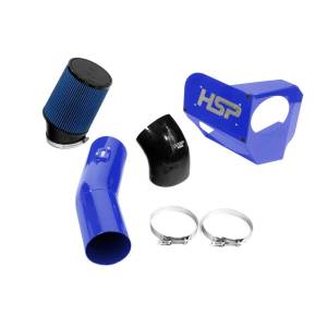 HSP Diesel HSP Cold Air Intake For 2020-2022 Ford Powerstroke F250/350 6.7 Liter Illusion Blueberry - P-402-3-HSP-CB