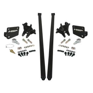 HSP Diesel Traction Bars For 2011-2017 Ford Powerstroke 6.7L F350 DRW (CCLB)-Kingsport Grey - HSP-P-435-2-4-HSP-DG