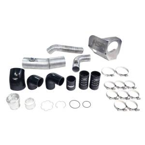 HSP Diesel Intake And Intercooler Bundle Kit For 2020-2022 Ford Powerstroke F250/350 6.7L-Raw - HSP-P-493-3-HSP-RAW