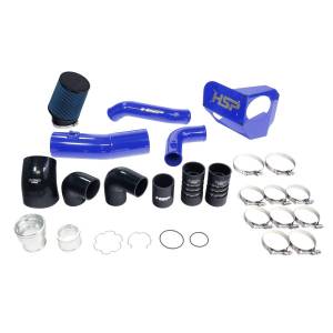 HSP Diesel Intake And Intercooler Bundle Kit For 2020-2022 Ford Powerstroke F250/350 6.7L-Illusion Blueberry - HSP-P-493-3-HSP-CB