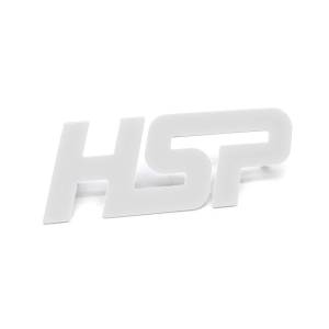 HSP Diesel Universal Grill Badge-Polar White - HSP-ACC-100-W
