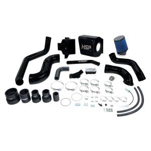 HSP Diesel - HSP Diesel Deluxe No Bridge/Cold Side Bundle Kit For 2004.5-2005 Chevrolet/GMC-Silk Satin Black - HSP-D-294-HSP-SB - Image 2