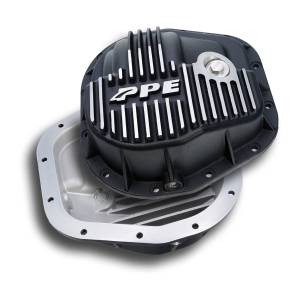 PPE Diesel - PPE Diesel Differential Cover Ford HD 10.25 Inch/10.5 Inch Curved Back Brushed - 338051110 - Image 1