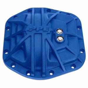 PPE Diesel - PPE Diesel 2018-2023 Jeep JL Sport Dana-M186 Heavy-Duty Nodular Iron Front Differential Cover Blue - 238043422 - Image 3