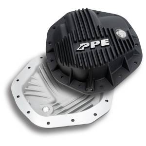 PPE Diesel - PPE Diesel 2020-2022 GM 6.6L Duramax 11.5 Inch /12 Inch -14 Heavy-Duty Cast Aluminum Rear Differential Cover Black - 138053020 - Image 1