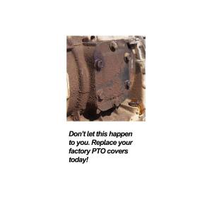 PPE Diesel - PPE Diesel PTO Side Cover 1 Cvr 1 Gasket 6 Bolts black and Brushed - 128060110 - Image 4
