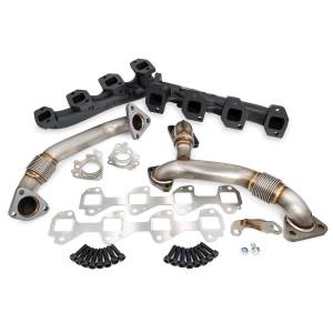 PPE Diesel Manifolds and Up-Pipes GM 2007.5-2010 Y Pipe LMM - Black - 116111820