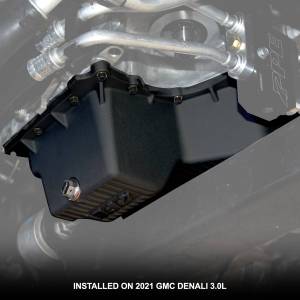 PPE Diesel - PPE Diesel Deep Engine Oil Pan 2020+ GM 1500 3.0L Diesel - Black - 114054020 - Image 4