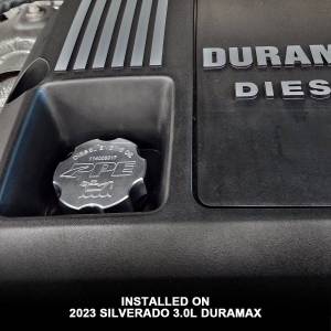 PPE Diesel - PPE Diesel 2001-2023 GM 6.6L/3.0L Duramax Billet Aluminum Engine Oil Filler Cap - 114003017 - Image 4