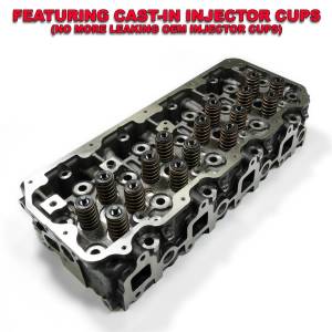 PPE Diesel - PPE Diesel 2001-2004 GM 6.6L LB7 Duramax Cast Iron Cupless Cylinder Head  - 110100101 - Image 1
