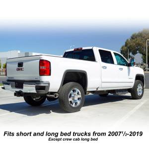 PPE Diesel - PPE Diesel 2007-2019 GM 6.6L Duramax 304 Stainless Steel Cat Back Performance Exhaust System with Polished Tip - 117010350 - Image 5