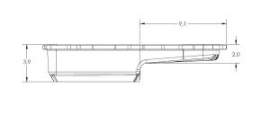 PPE Diesel - PPE Diesel Transmission Pan Ecodiesel 1500 Ram Brush - 228053010 - Image 7