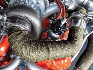 PPE Diesel - PPE Diesel Titanium Exhaust Wrap 1/16 Inch Thick 1 Inch X 25 Foot - 578001025 - Image 1