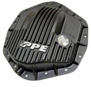 PPE Diesel - PPE Diesel Heavy Duty Cast Aluminum Rear Differential Cover GM/Ram 2500/3500 HD Black - 238051020 - Image 1