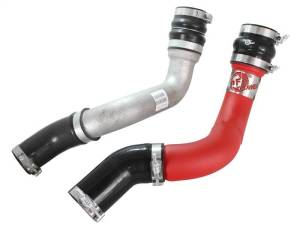 aFe - aFe BladeRunner 3in Red Intercooler Tube Hot Side w/Couplings 13-14 Dodge RAM Diesel 6.7L (td) - 46-20138-R - Image 2
