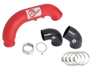 aFe - aFe BladeRunner 3in Red IC Tube Cold Side w/ Coupling & Clamp Kit 2016 GM Colorado/Canyon 2.8L - 46-20269-R - Image 10