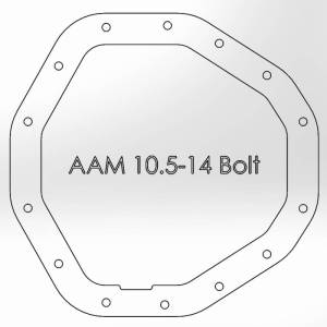 aFe - afe Rear Differential Cover (Raw; Street Series); Dodge Diesel Trucks 03-05 L6-5.9L (td) - 46-70090 - Image 5