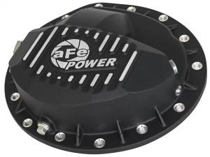 aFe - aFe Power Pro Series Rear Differential Cover Black w/ Machined Fins 99-13 GM Trucks (GM 9.5-14) - 46-70372 - Image 1