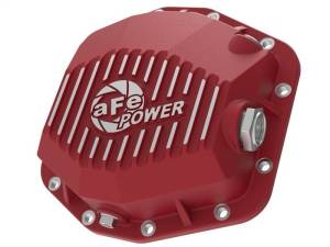 aFe Pro Series Rear Differential Cover Red 2018+ Jeep Wrangler (JL) V6 3.6L (Dana M220) - 46-71000R