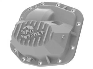 aFe - aFe Street Series Front Differential Cover Raw 2018+ Jeep Wrangler (JL) V6 3.6L (Dana M186) - 46-71010A - Image 1
