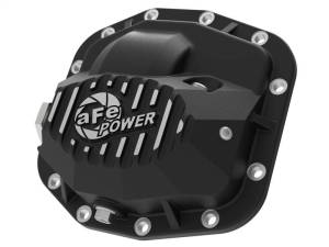 aFe - aFe Pro Series Front Differential Cover Black 2018+ Jeep Wrangler (JL) V6 3.6L (Dana M186) - 46-71010B - Image 1