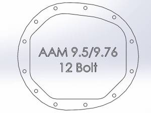 aFe - aFe Pro Series AAM 9.5/9.76 Rear Diff Cover Black w/Mach Fins & Oil 14-19 GM Silverado/Sierra 1500 - 46-71121B - Image 3