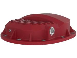 aFe - aFe Pro Series GMCH 9.5 Rear Diff Cover Red w/ Machined Fins 19-20 GM Silverado/Sierra 1500 - 46-71140R - Image 4