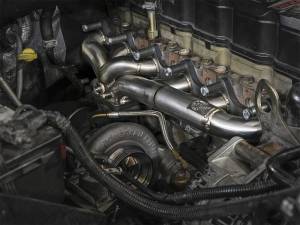 aFe - aFe Twisted Steel Header w/ Turbo Manifold 03-07 Dodge Diesel L6-5.9L - 48-32017 - Image 2