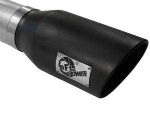 aFe - aFe Atlas 5in DPF-Back Aluminized Steel Exh Sys, Ford Diesel Trucks 08-10 V8-6.4L (td) Black tip - 49-03054-B - Image 4