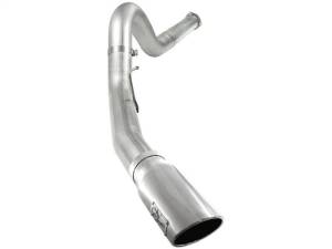 aFe - aFe Atlas 5in DPF-Back Aluminized Steel Exh Sys, Ford Diesel Trucks 11-14 v8-6.7L (td) Polished tip - 49-03055-P - Image 2