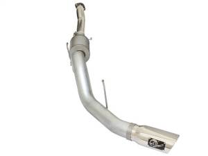 aFe - aFe Atlas Exhausts 4in Cat-Back Aluminized Steel Exhaust 2015 Ford F-150 V6 3.5L (tt) Polished Tip - 49-03069-P - Image 4
