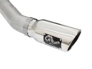 aFe - aFe Atlas Exhausts 4in Cat-Back Aluminized Steel Exhaust 2015 Ford F-150 V6 3.5L (tt) Polished Tip - 49-03069-P - Image 5
