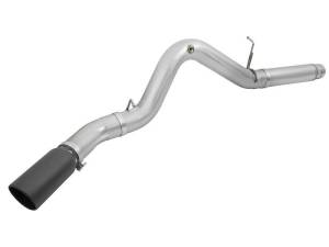 aFe - aFe Atlas Exhaust 5in DPF-Back Aluminized Steel w/ Black Tips 16-17 GM Diesel Truck V8-6.6L (td) - 49-04081-B - Image 4